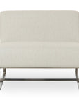 Jules Polyester Outdoor Accent Chair with Aluminium Leg