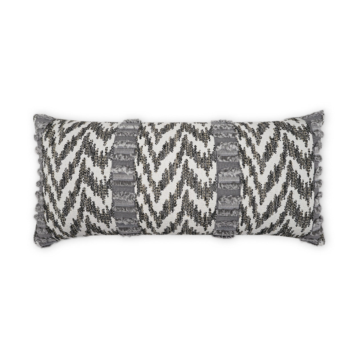 D.V. Kap Outdoor Indiana Lumbar Pillow - Grey