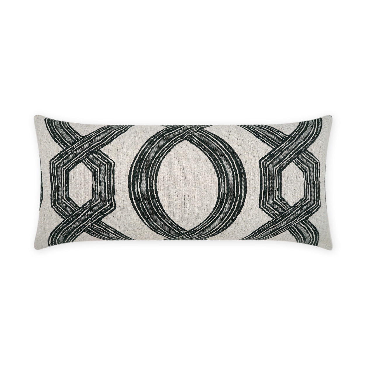 D.V. Kap Outdoor Evadne Lumbar Pillow - Black