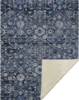 Addison Rugs Ocean Ripples Blue Washable Indoor-Outdoor Rug