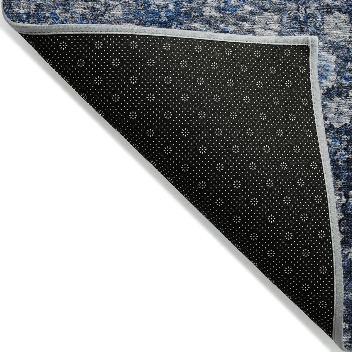 Addison Rugs Ocean Ripples Blue Washable Indoor-Outdoor Rug