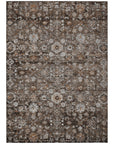 Addison Rugs Ocean Ripples Brown Washable Indoor-Outdoor Rug