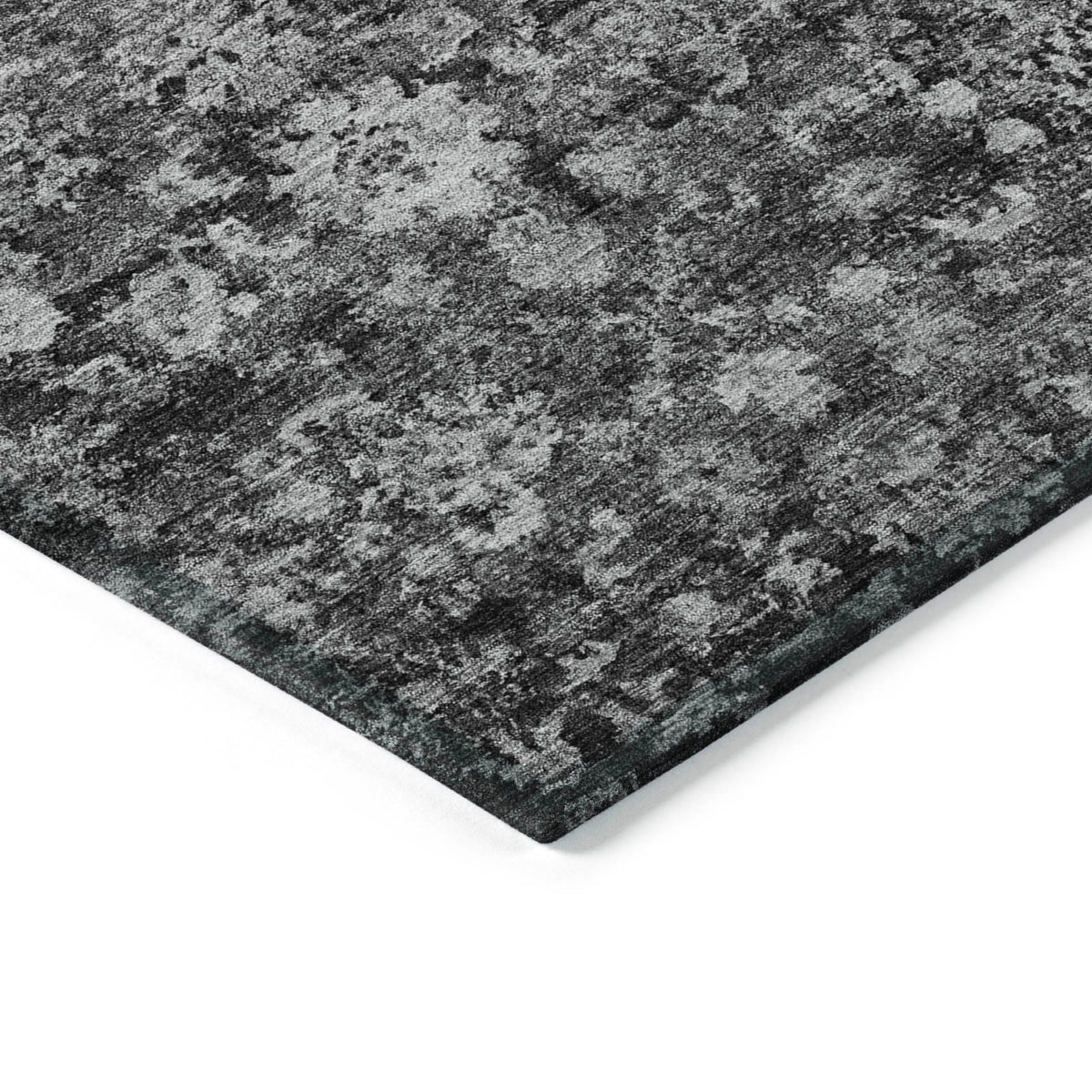 Addison Rugs Ocean Ripples Grey Washable Indoor-Outdoor Rug