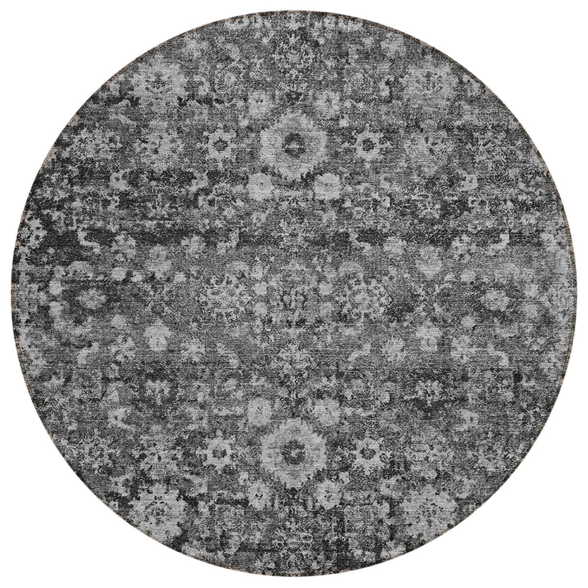 Addison Rugs Ocean Ripples Grey Washable Indoor-Outdoor Rug
