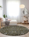 Addison Rugs Ocean Ripples Mocha Washable Indoor-Outdoor Rug