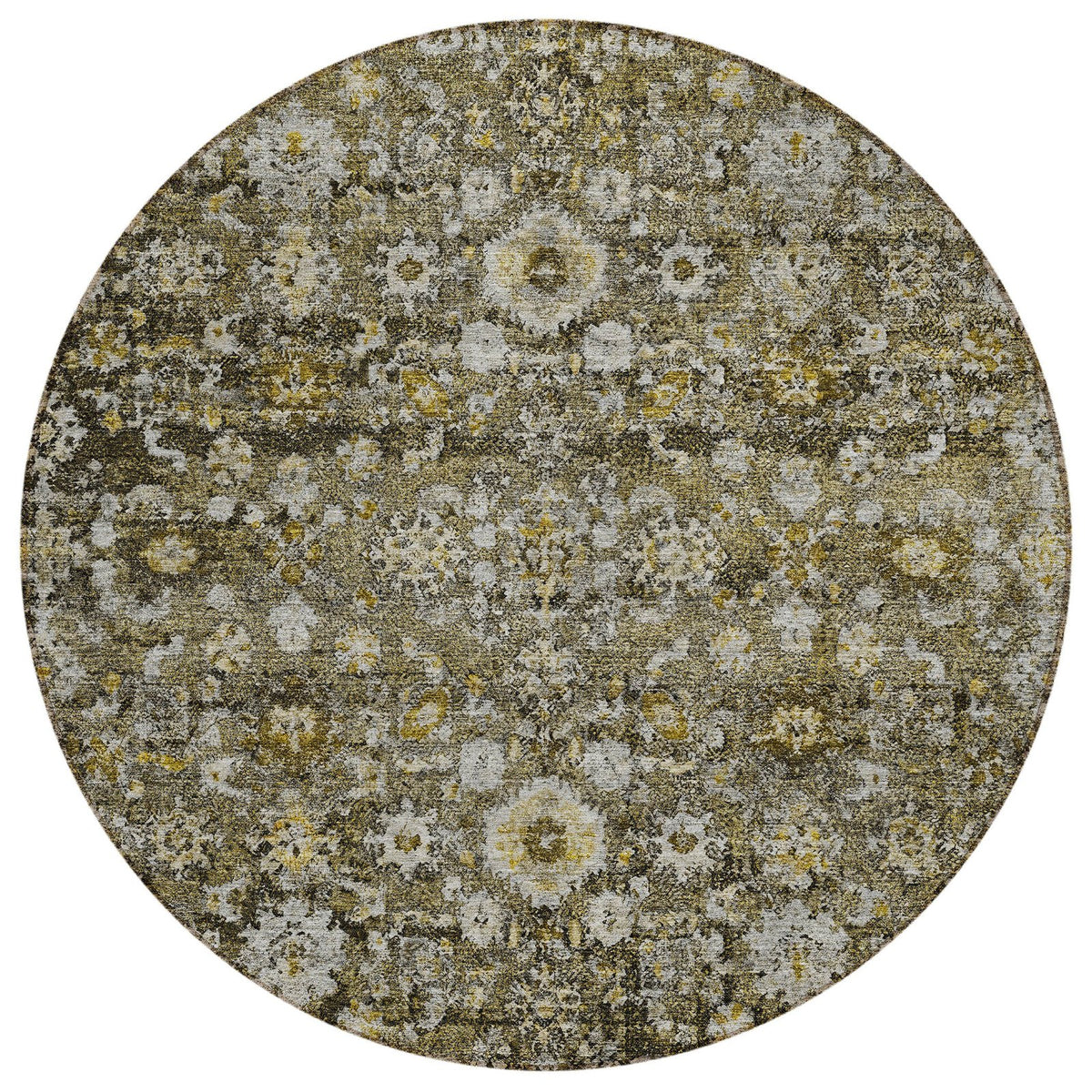 Addison Rugs Ocean Ripples Mocha Washable Indoor-Outdoor Rug