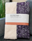 Addison Rugs Ocean Ripples Purple Washable Indoor-Outdoor Rug