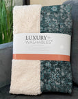 Addison Rugs Ocean Ripples Teal Washable Indoor-Outdoor Rug