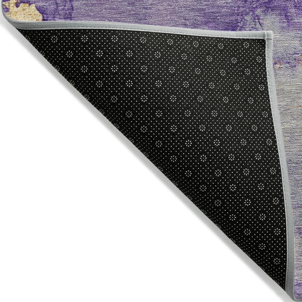 Addison Rugs Oelara Purple Washable Indoor-Outdoor Rug