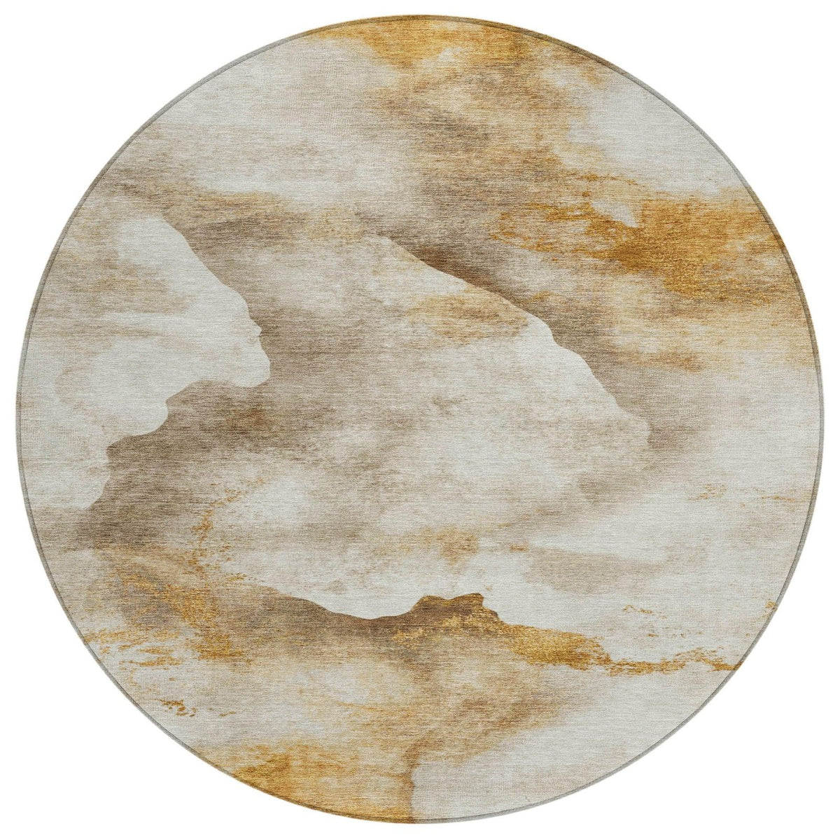 Addison Rugs Oelas Brown Washable Indoor-Outdoor Rug
