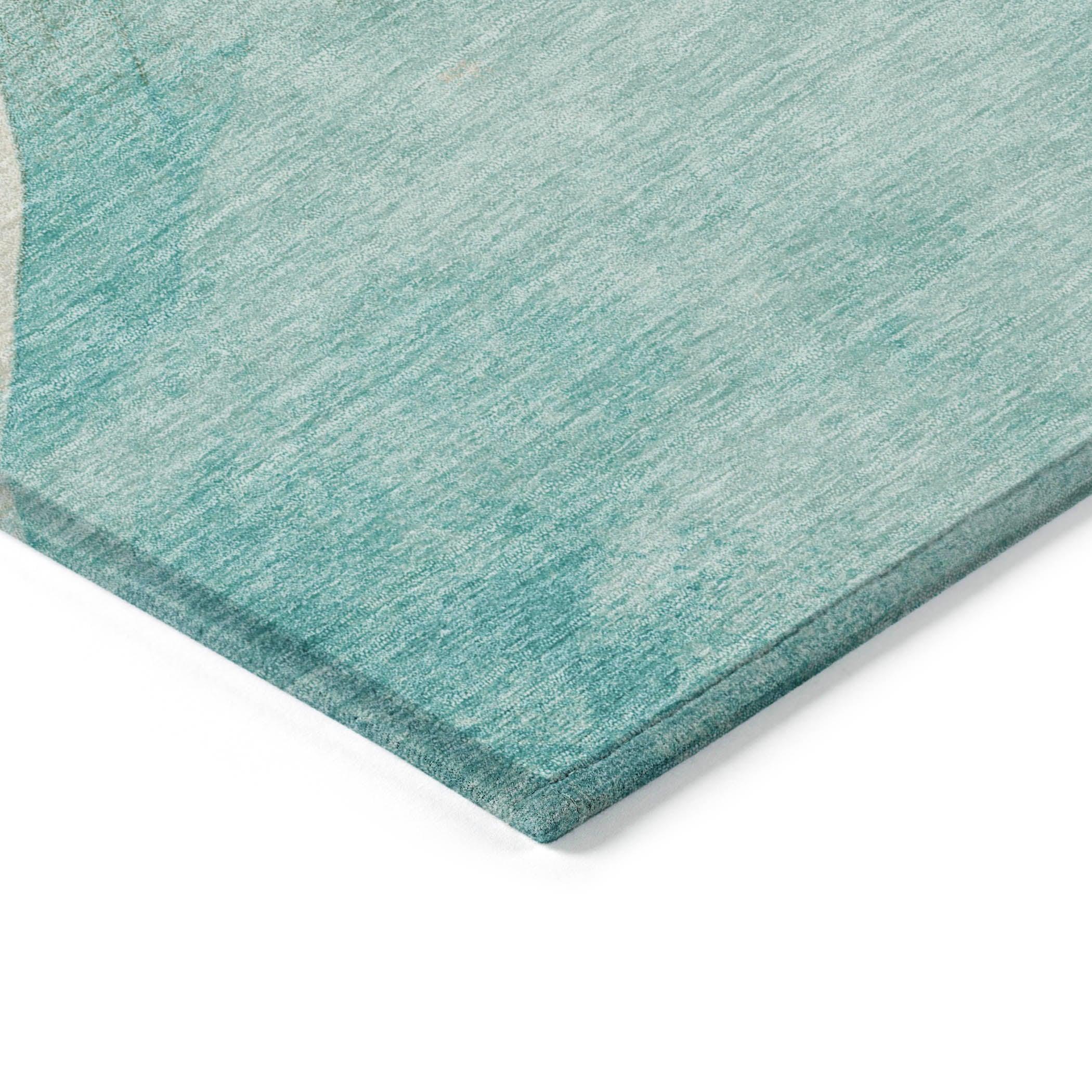 Addison Rugs Oelel Ivory Washable Indoor-Outdoor Rug