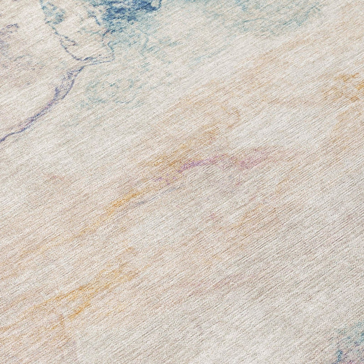 Addison Rugs Oelien Ivory Washable Indoor-Outdoor Rug