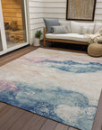 Addison Rugs Oelien Ivory Washable Indoor-Outdoor Rug