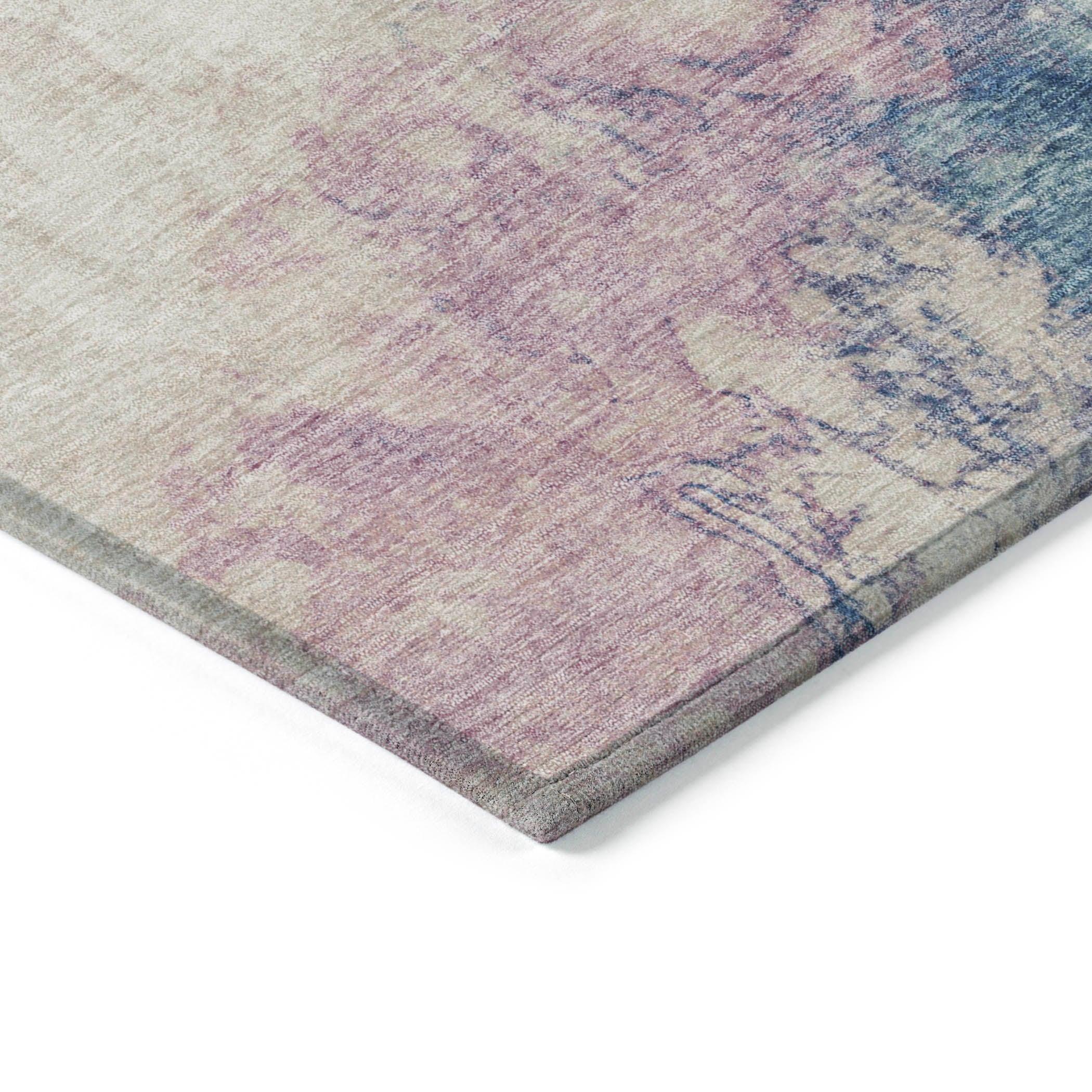 Addison Rugs Oelien Ivory Washable Indoor-Outdoor Rug