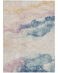Addison Rugs Oelien Ivory Washable Indoor-Outdoor Rug