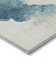 Addison Rugs Oelir Blue Washable Indoor-Outdoor Rug