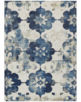 Addison Rugs Oelira Blue Washable Indoor-Outdoor Rug
