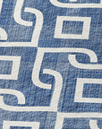 Addison Rugs Offset Stripes Navy Washable Indoor-Outdoor Rug