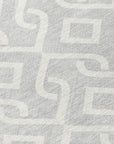 Addison Rugs Offset Stripes Silver Washable Indoor-Outdoor Rug