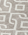 Addison Rugs Offset Stripes Taupe Washable Indoor-Outdoor Rug
