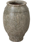 Emissary Olive Reef Green Ceramic Round Jar