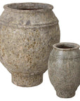 Emissary Olive Reef Green Ceramic Round Jar