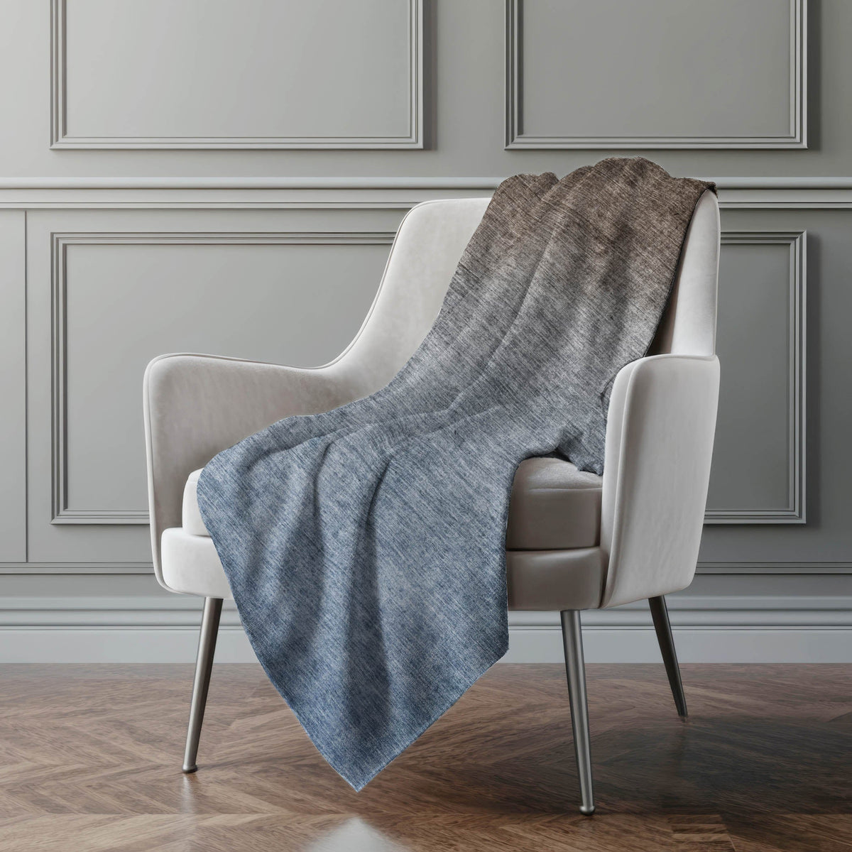 Addison Rugs Ombre Brown Washable Indoor-Outdoor Rug