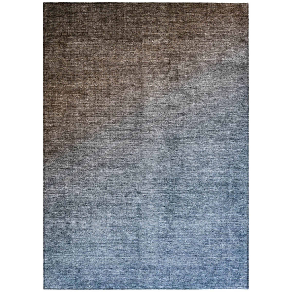Addison Rugs Ombre Brown Washable Indoor-Outdoor Rug