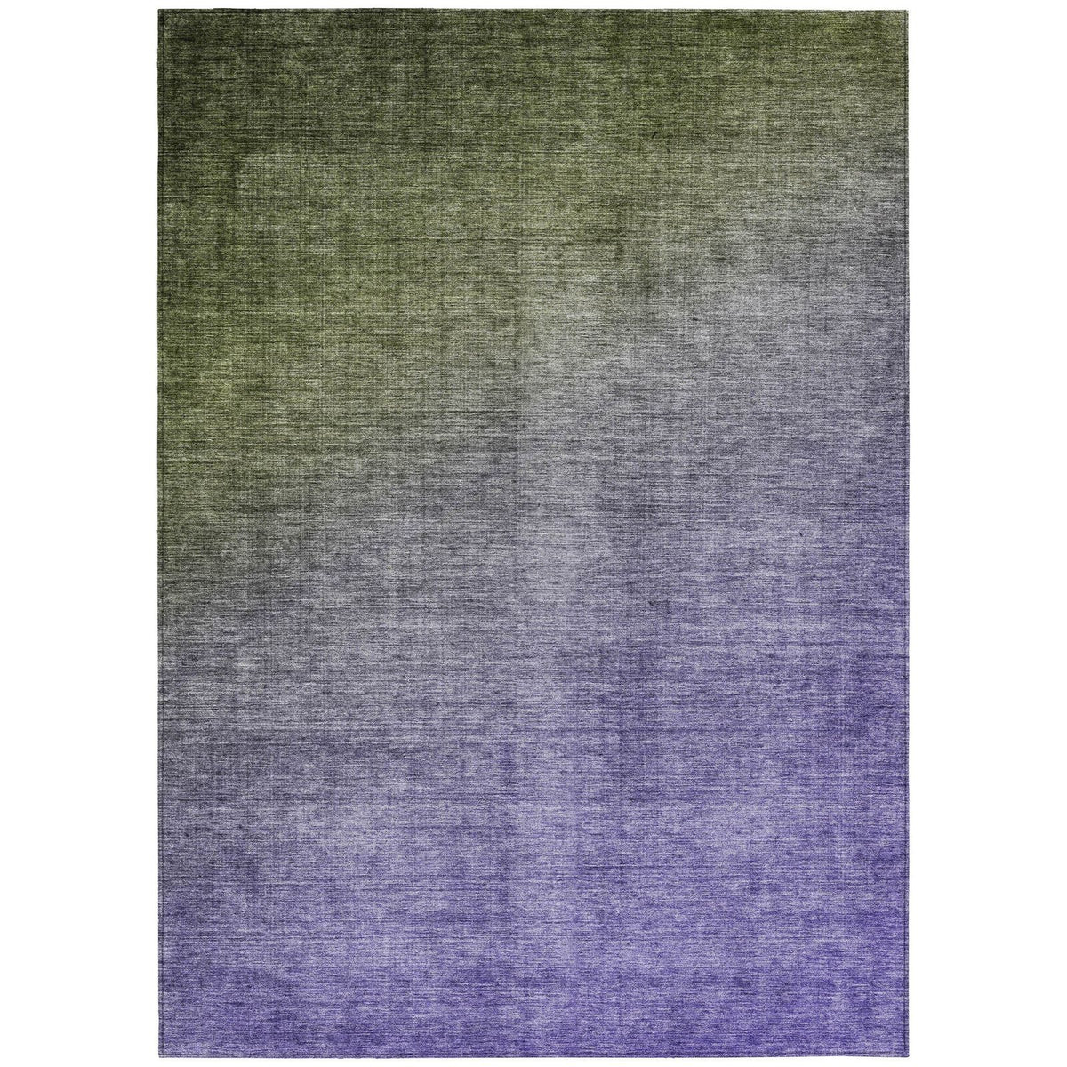 Addison Rugs Ombre Green Washable Indoor-Outdoor Rug