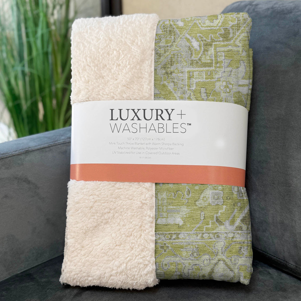 Addison Rugs Oriental Aloe Washable Indoor-Outdoor Rug