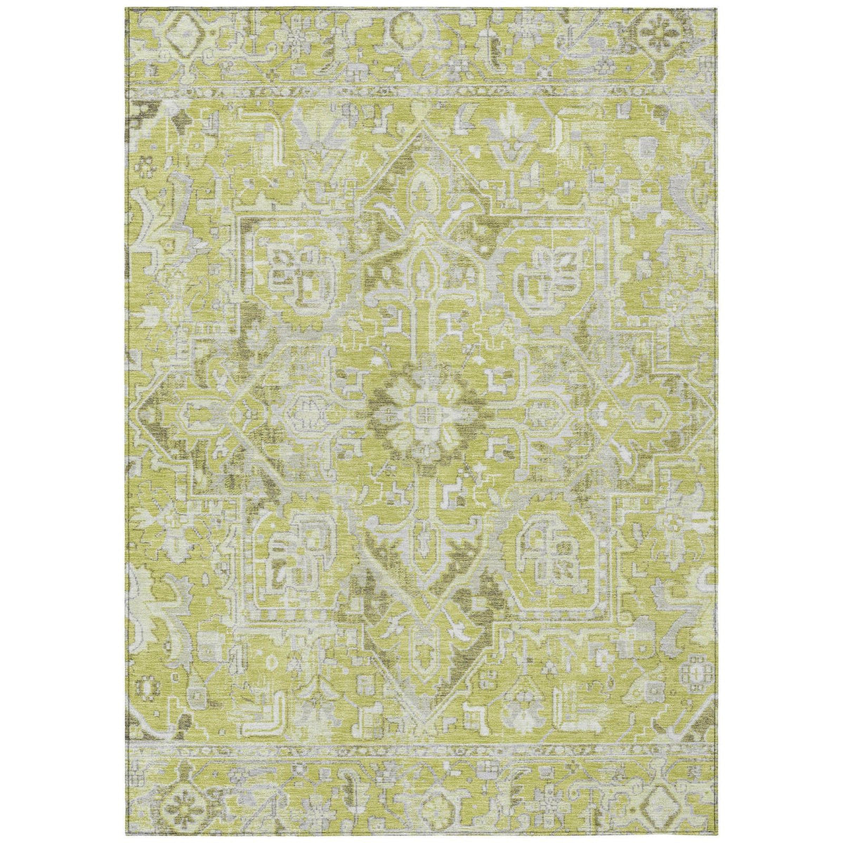Addison Rugs Oriental Aloe Washable Indoor-Outdoor Rug