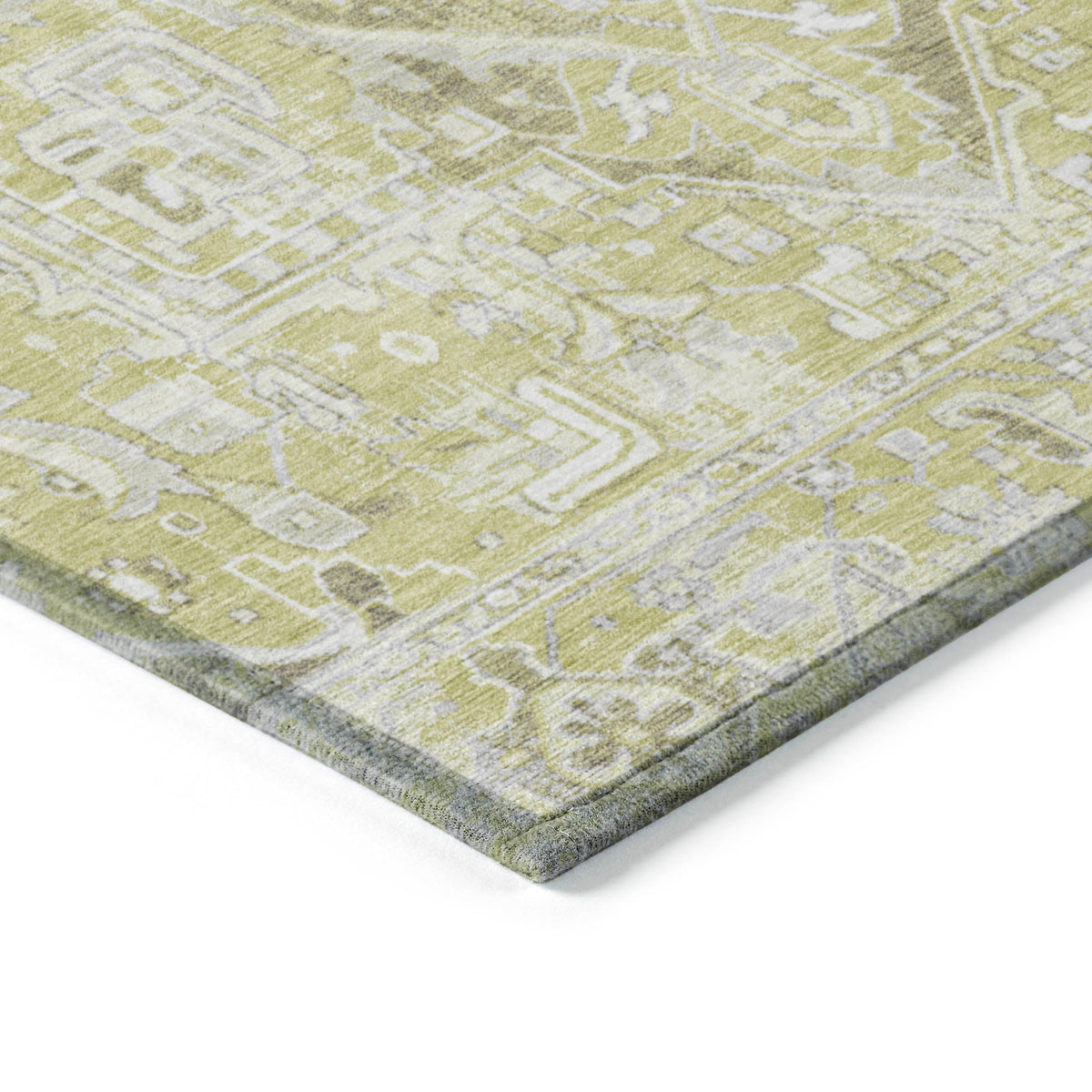Addison Rugs Oriental Aloe Washable Indoor-Outdoor Rug