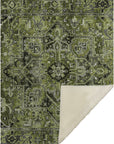 Addison Rugs Oriental Green Washable Indoor-Outdoor Rug