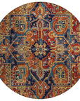 Addison Rugs Oriental Paprika Washable Indoor-Outdoor Rug