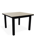 42" Square Origins Table With Umbrella Hole