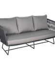 Orion 3 Seat Sofa - Dark Pebble Outdoor