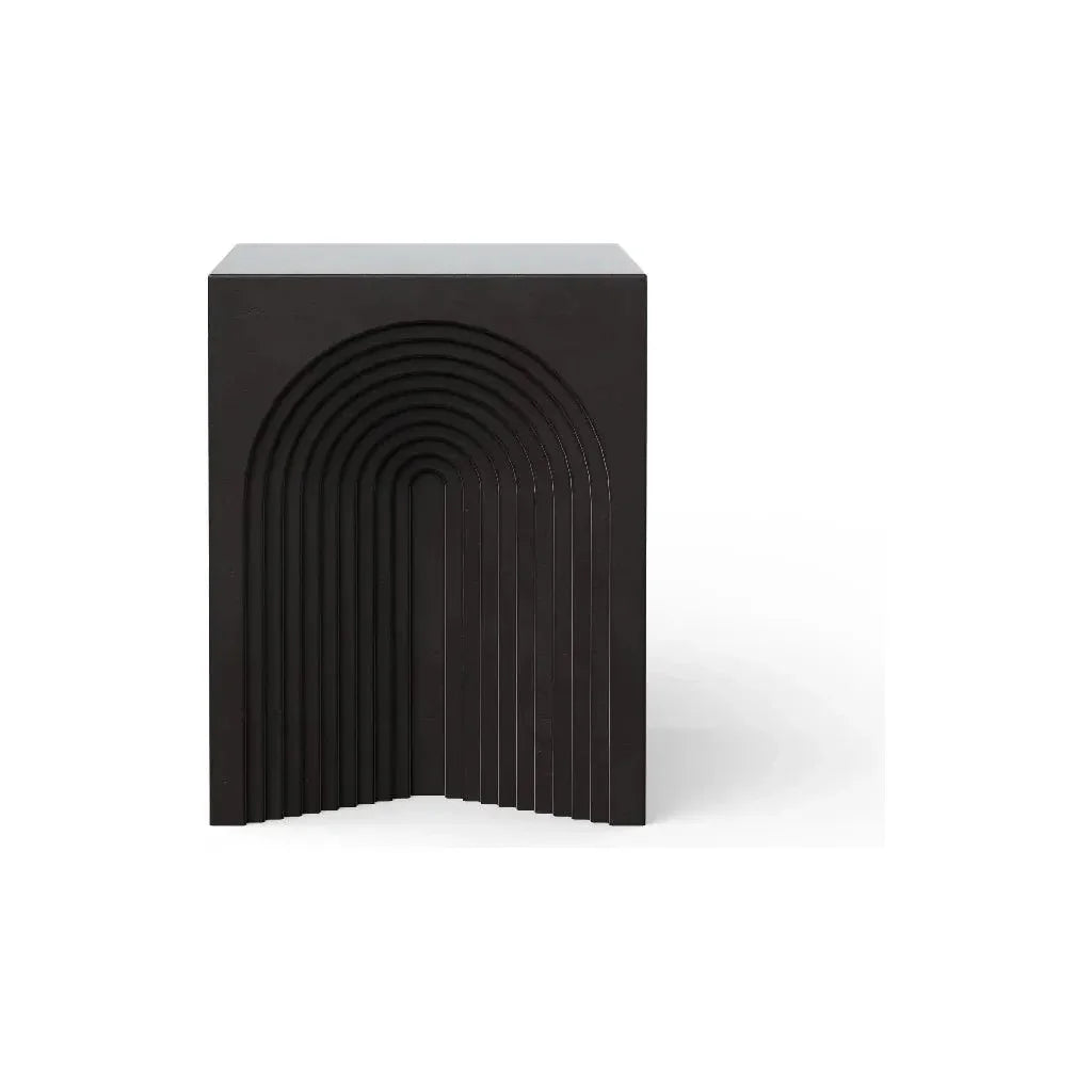 Orion Concrete Made Outdoor Stool-Garden Stools-Urbia-LOOMLAN