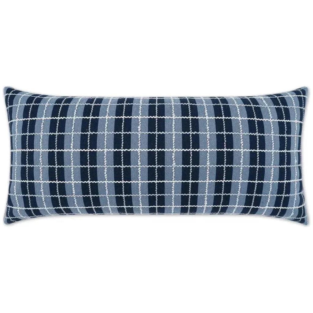 D.V. Kap Outdoor Ando Lumbar Pillow - Azure