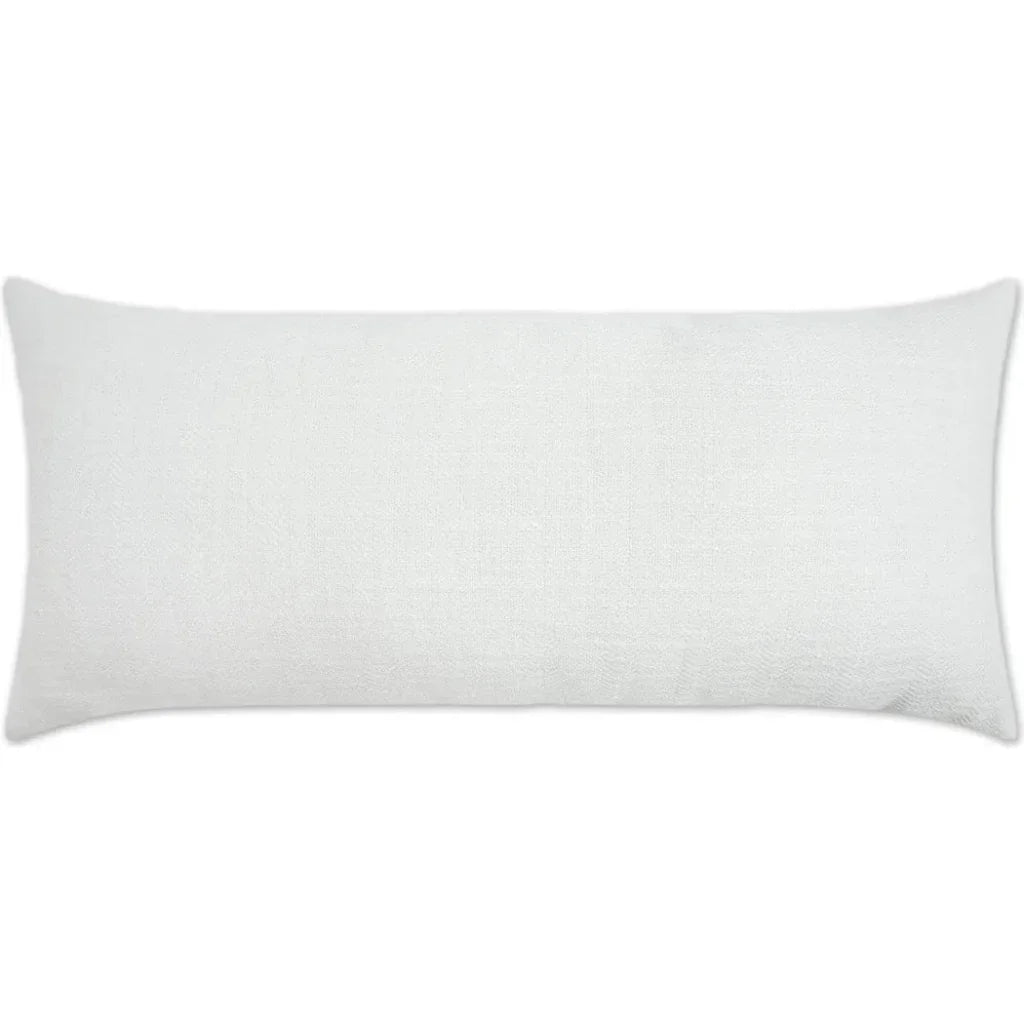 D.V. Kap Outdoor Ashmolton Lumbar Pillow - White