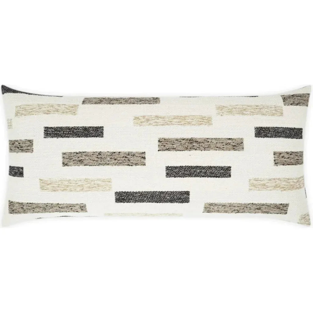 D.V. Kap Outdoor Blockweave Lumbar Pillow - Natural