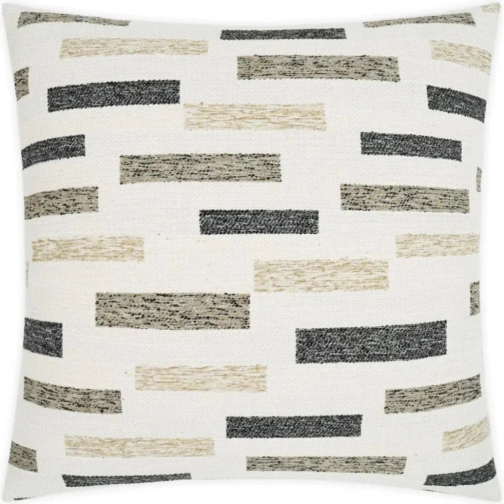 D.V. Kap Outdoor Blockweave Pillow - Natural