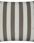 D.V. Kap Outdoor Café Stripe Pillow - Driftwood