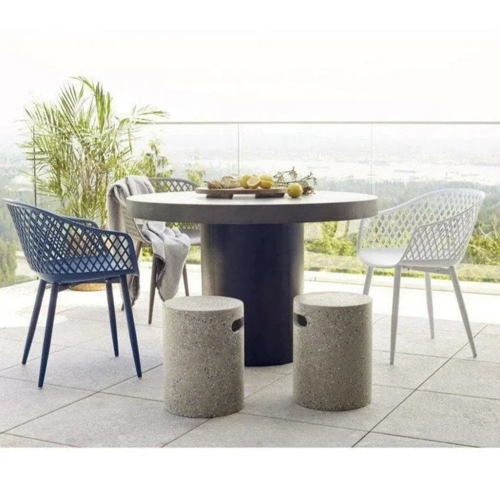 Moe's Home Outdoor Chair Black Set