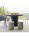 Moe's Home Outdoor Chair Black Set