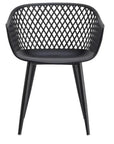 Moe's Home Outdoor Chair Black Set