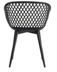 Moe's Home Outdoor Chair Black Set