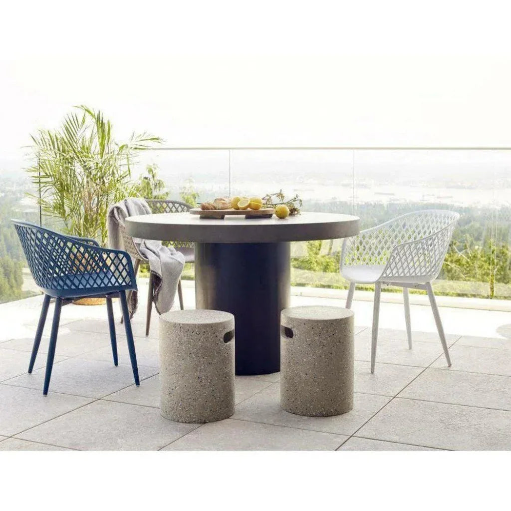 Moe's Home Outdoor Chair Blue Set