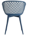 Moe's Home Outdoor Chair Blue Set