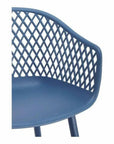 Moe's Home Outdoor Chair Blue Set
