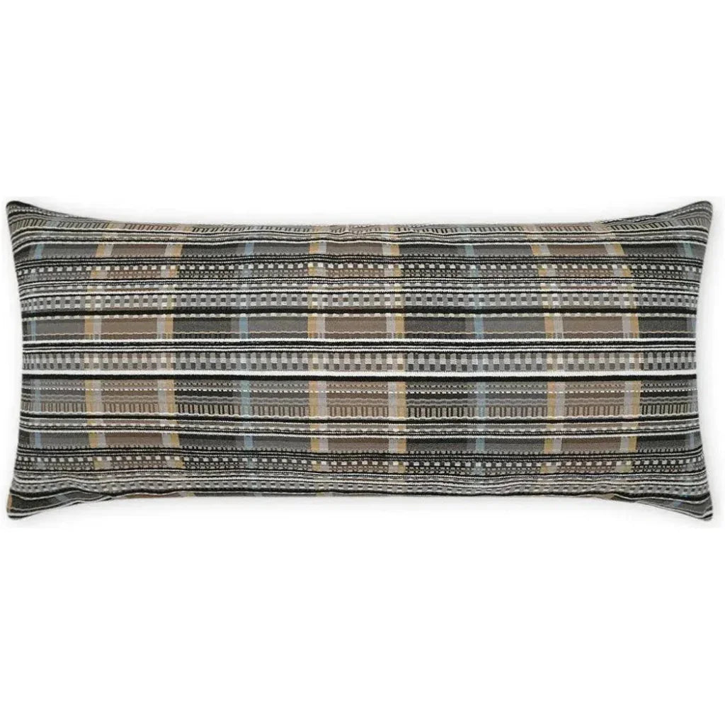 D.V. Kap Outdoor Conch Lumbar Pillow - Zinc
